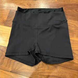 Five Dance wear Girls Black Booty Shorts
